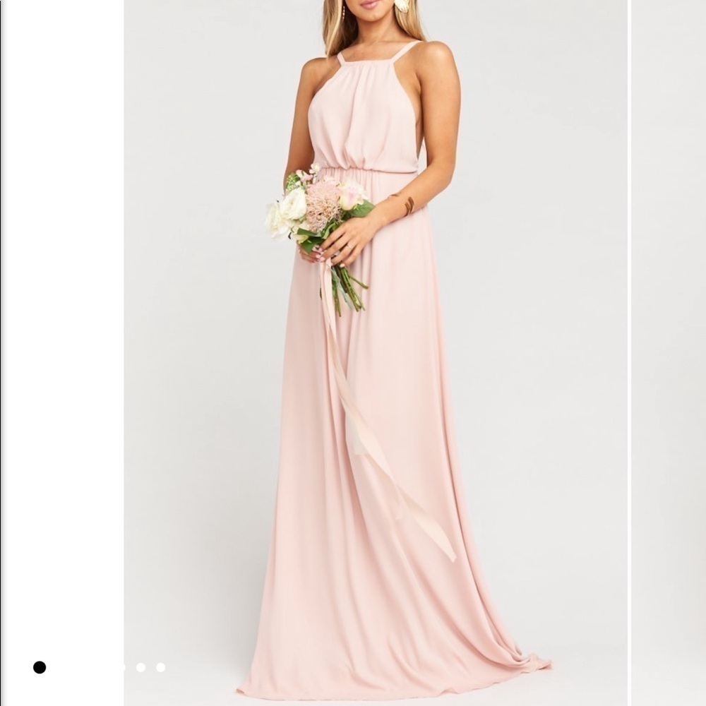 SMYM Amanda Maxi dress XL dusty blush pink